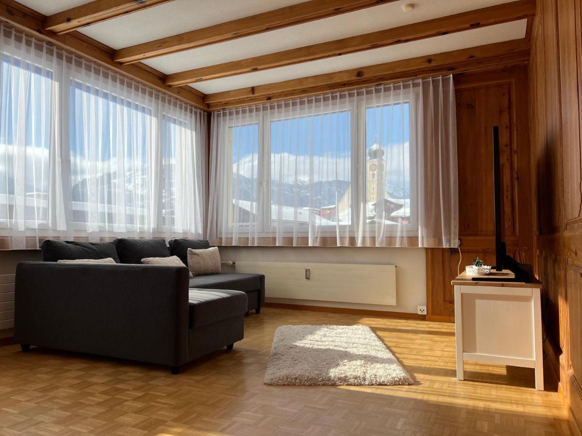 Ferienwohnung Dorfzentrum Disentis Bagian luar foto