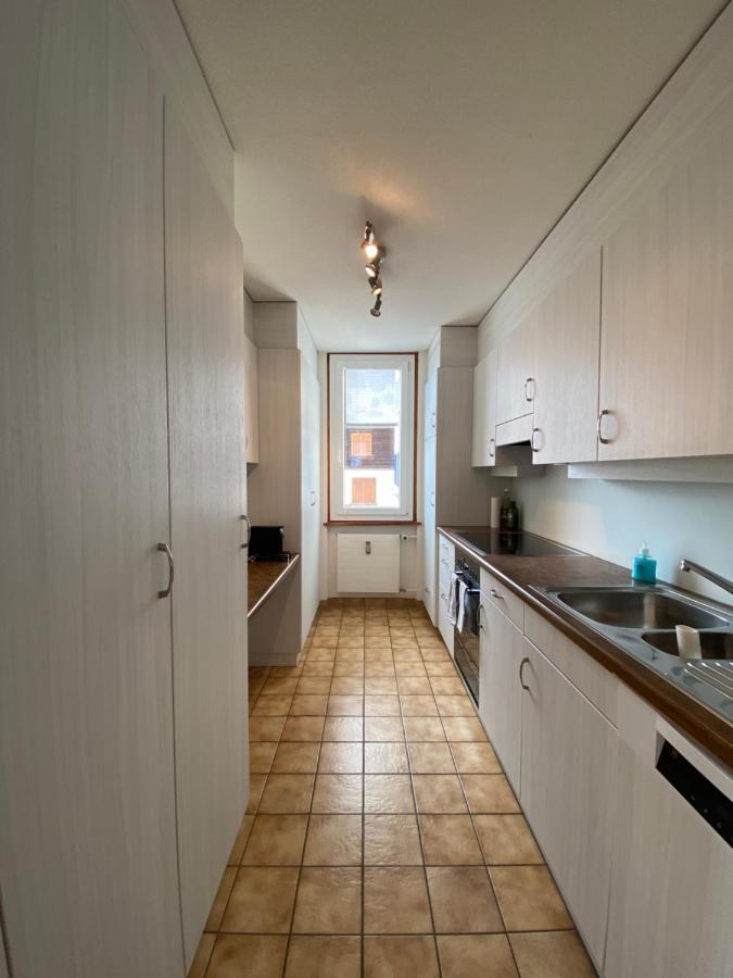 Ferienwohnung Dorfzentrum Disentis Bagian luar foto